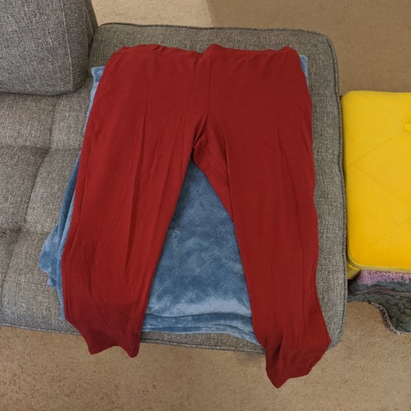 Torrid Red Premium Leggings - Picture 1 of 3